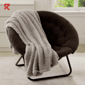 This is cozy chair blanket in grey color and one of the best christams presents for women