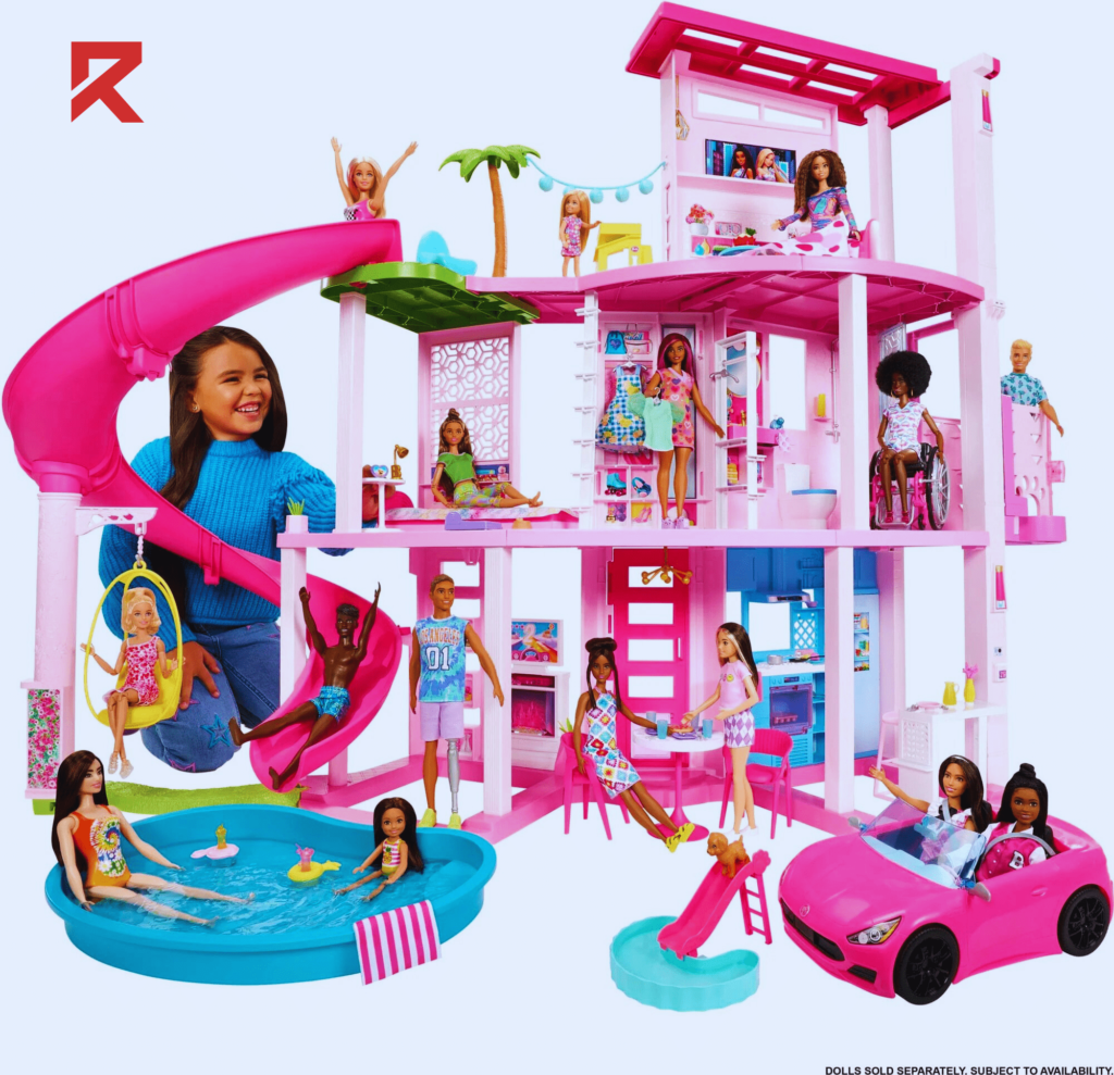 A perfect Barbie dream house which is one of the charismas gifts for kids