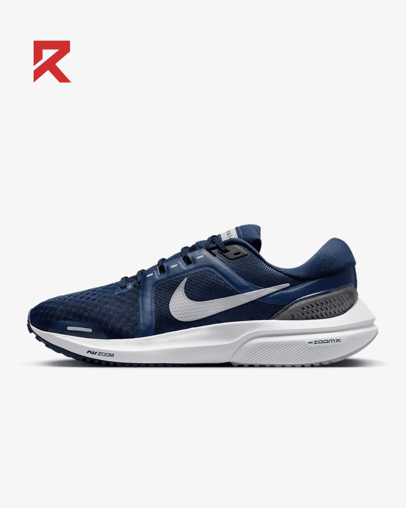This is typical Nike Vomero shoes in Blue and White Color- Best Nike Running Shoes for Men