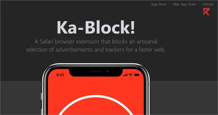 Home page preview of Ka-Block